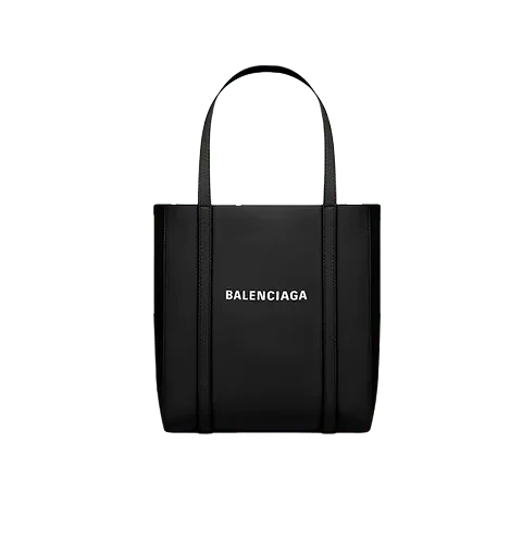 กระเป๋า Balenciaga Everyday Tote หนังสีดำโลโก้สีขาว Money2Plus.com รับจำนำกระเป๋าแบรนด์เนม รับซื้อให้ราคาสูง ปลอดภัย ใกล้รัชดา