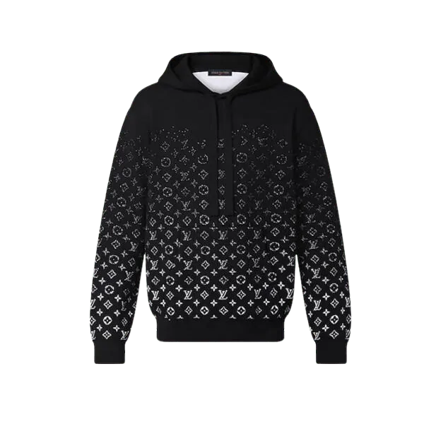 เสื้อฮู้ด Louis Vuitton สีดำลายโมโนแกรมไล่ระดับ Money2Plus.com รับจำนำและรับซื้อเสื้อผ้าแบรนด์เนม ให้ราคาสูง ใกล้รัชดา