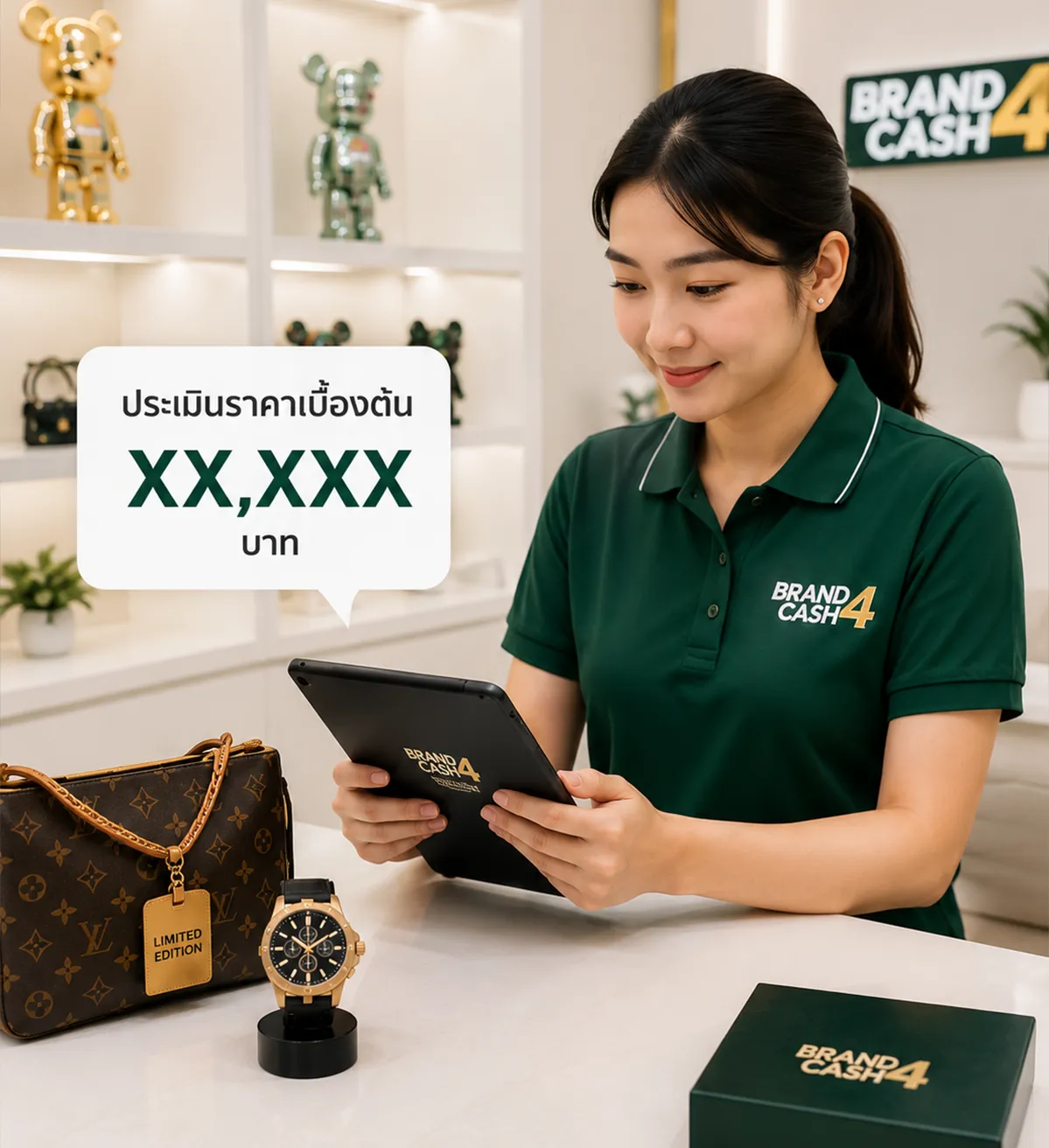 รับซื้อสินค้า Limited Edition 6 รับผลประเมินเบื้องต้น